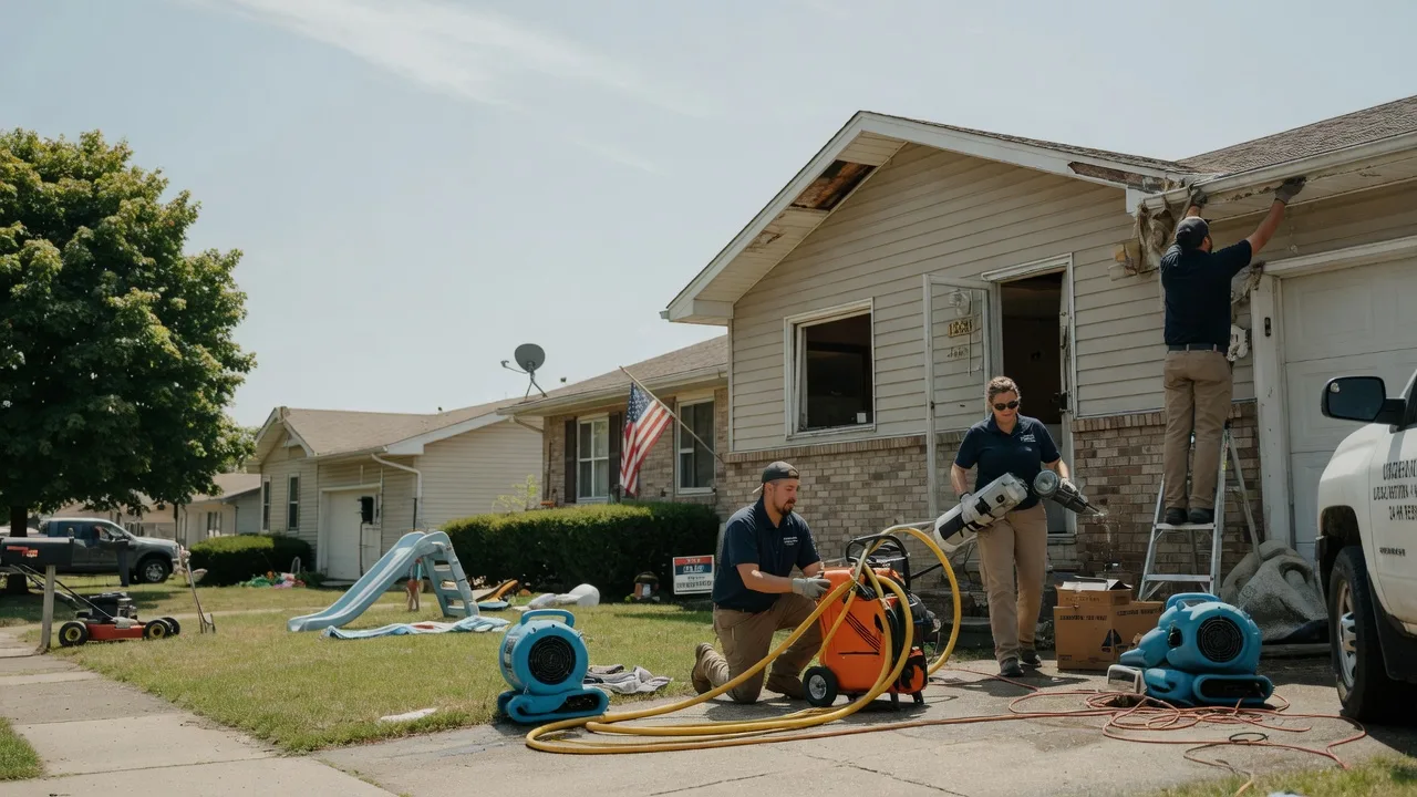 Water Damage Restoration in Sikes, LA near me